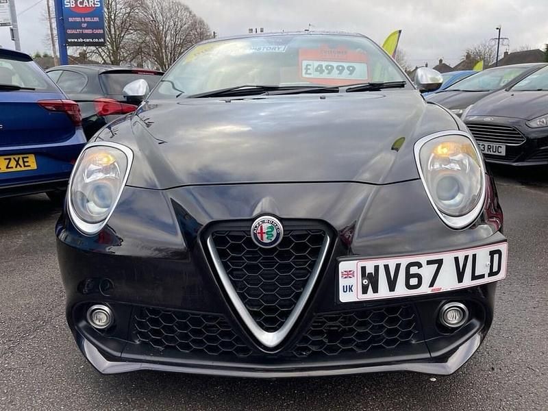 Used Alfa Romeo MiTo Super 95 HP (69 kW) 2017 Black Hatchback