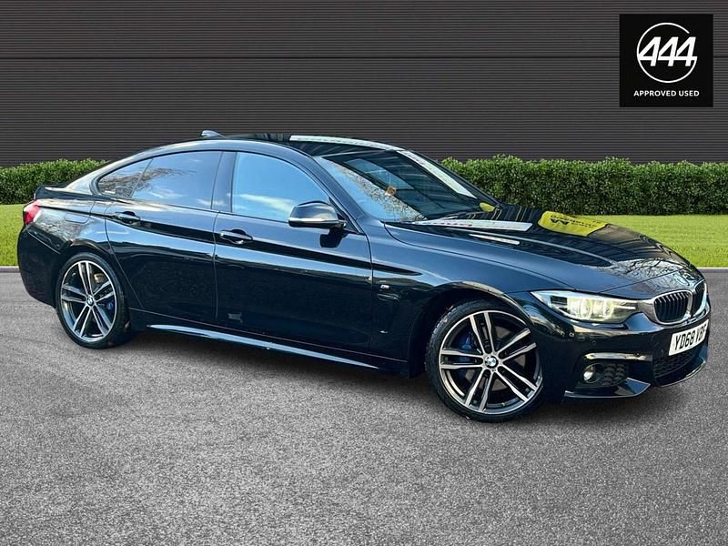 Black Used 2018 BMW 420 Gran Coupé M Sport Coupe | £9,850 (Fair price) - Image 1/4