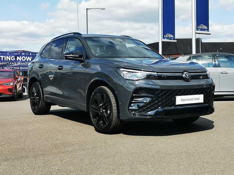 Urano grey Used 2025 VW Tiguan R-line SUV | £42,990 (A bit pricey) - Image 1/4