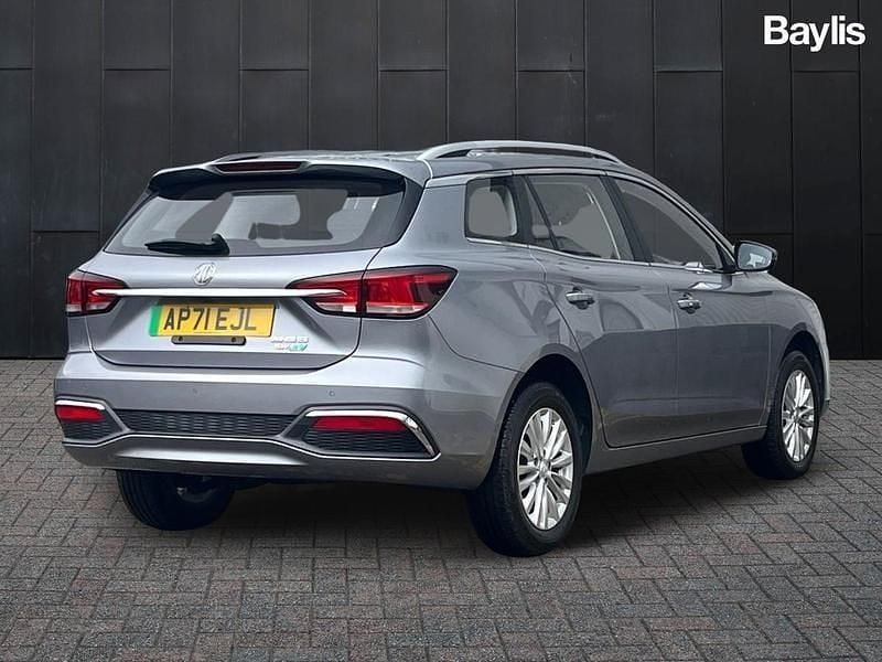 Used MG MG5 EV Exclusive 114 kW (156 HP) 2022 Silver Estate