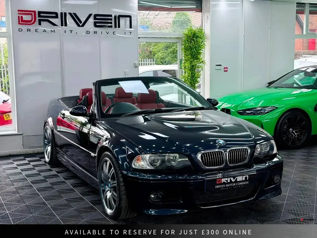 Used BMW M3 Cabriolet M Sport 343 HP (252 kW) 2003 Black Cabriolet