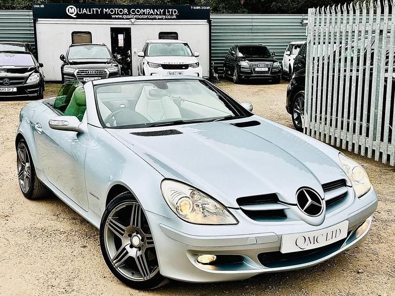 Silver Used 2005 Mercedes SLK200 Cabriolet | £4,450 (Fair price) - Image 1/4