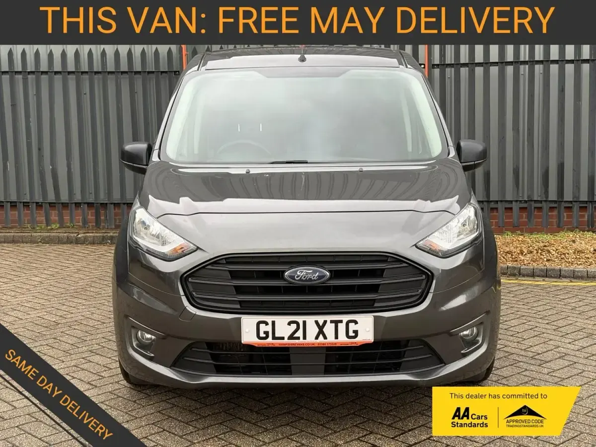 Begagnad Ford Transit Connect Trend 120 HK (88 kW) 2021 Grå Minibuss