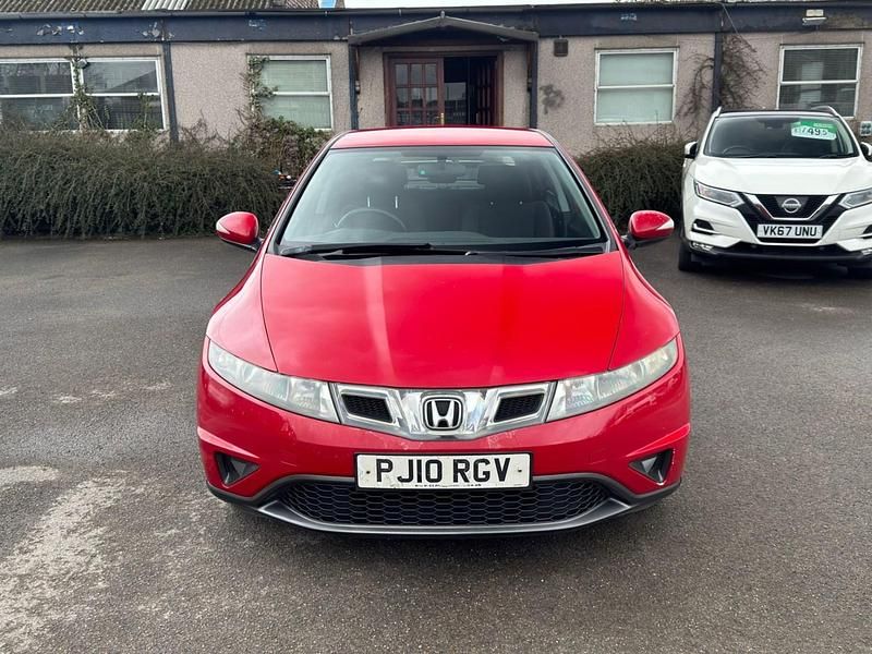 Used Honda Civic SE 2010 Red Hatchback