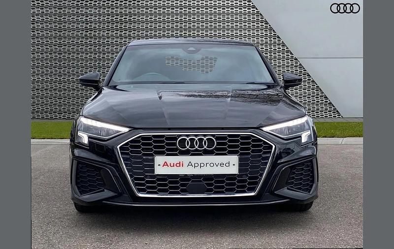 Used Audi A3 S-Line 147 HP (108 kW) 2023 Black Sedan