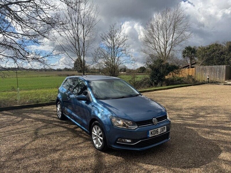 Blue Used 2016 VW Polo Match Hatchback | £5,491 (Good price) - Image 1/4