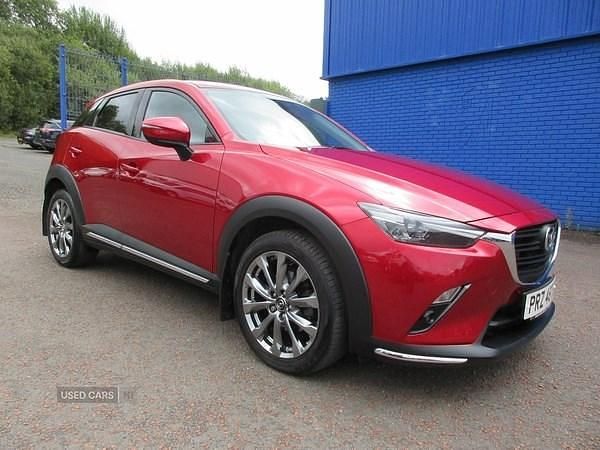 Red Used 2019 Mazda CX-3 Inclusive SUV | £13,495 (Fair price) - Image 1/4