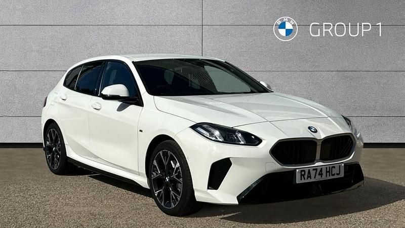 White Used 2025 BMW 120 M Sport Hatchback | £28,995 - Image 1/4