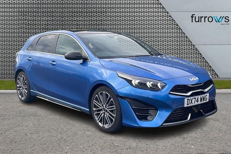 Blue Used 2024 Kia Ceed GT-Line S Hatchback | £21,290 (A bit pricey) - Image 1/4