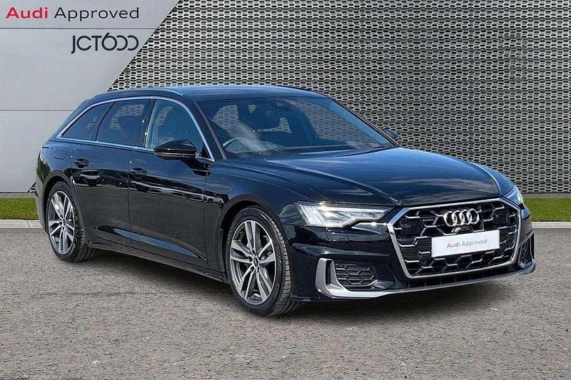 Black Used 2024 Audi A6 S-Line Estate | £40,727 (Expensive) - Image 1/4