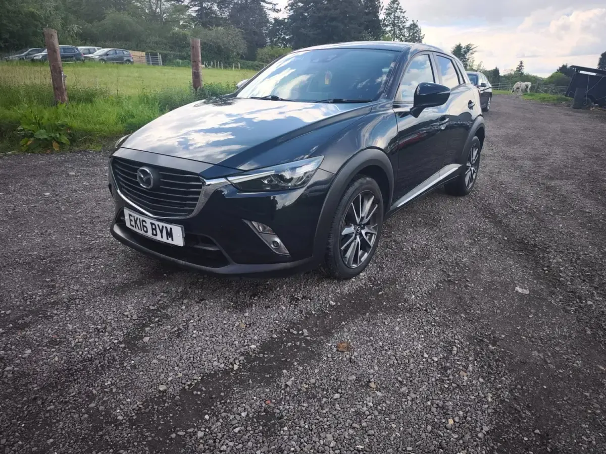 Begagnad Mazda CX-3 Inclusive 120 HK (88 kW) 2016 Svart SUV
