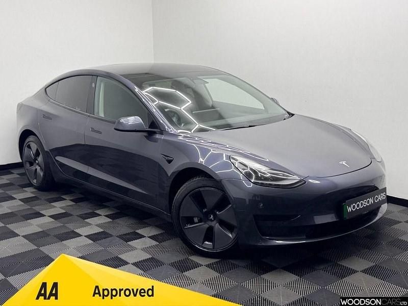 Grey Used 2021 Tesla Model 3 Standard Range Plus Sedan | £13,350 (Fair price) - Image 1/4