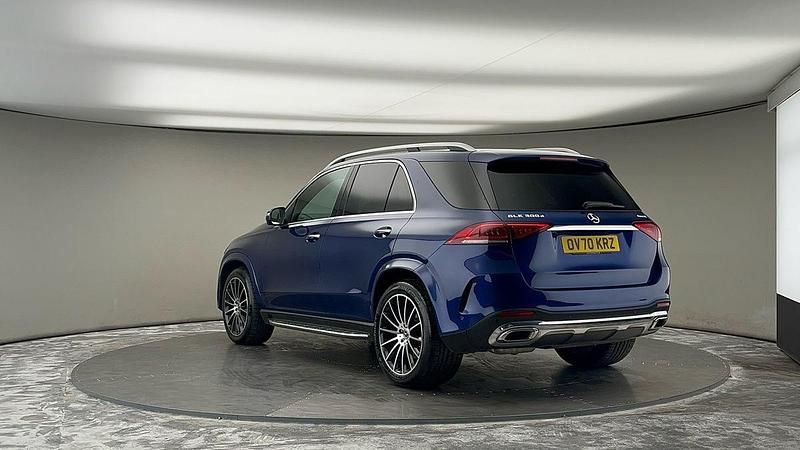 Used Mercedes GLE300 AMG line 245 HP (180 kW) 2020 Brilliant blue SUV