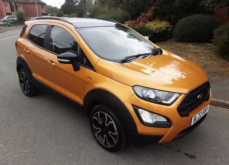 Yellow Used 2022 Ford Ecosport Active SUV | £13,795 (Fair price) - Image 1/4