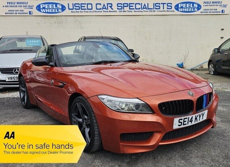 Orange Used 2014 BMW Z4 M Sport Cabriolet | £8,675 (Fair price) - Image 1/4
