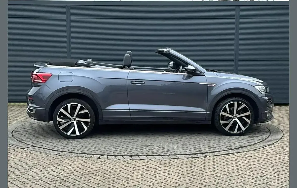 Used VW T-Roc Cabriolet R-line 150 HP (110 kW) 2021 Grey Cabriolet