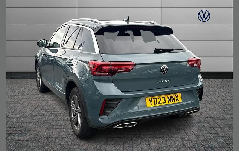 Used VW T-Roc R-line 150 HP (110 kW) 2023 Blue SUV