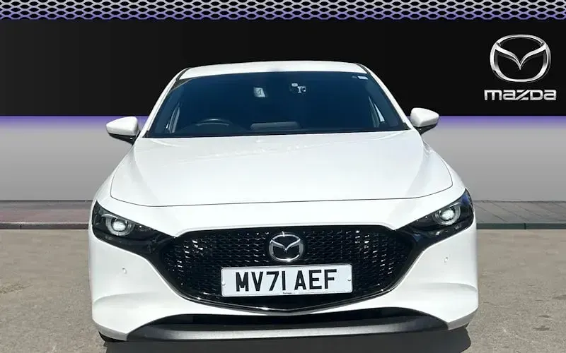 Usado Mazda 3 Inclusive 122 HP (89 kW) 2021 Branco Citadino