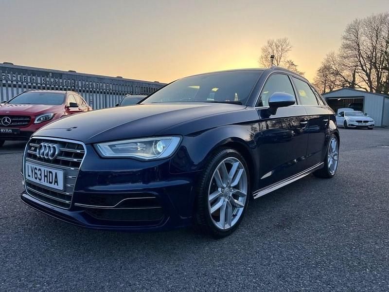 Used Audi S3 Sportback 300 HP (220 kW) 2014 Blue Hatchback