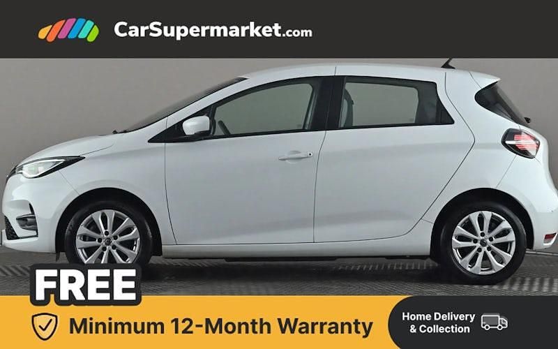 Used Renault Zoe Iconic 100 kW (136 HP) 2021 White Hatchback