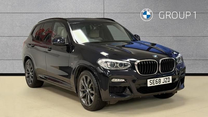 Used BMW X3 M Sport 261 HP (191 kW) 2019 Black SUV