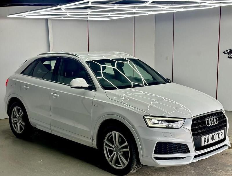 White Used 2017 Audi Q3 S-Line SUV | £12,484 (Fair price) - Image 1/4