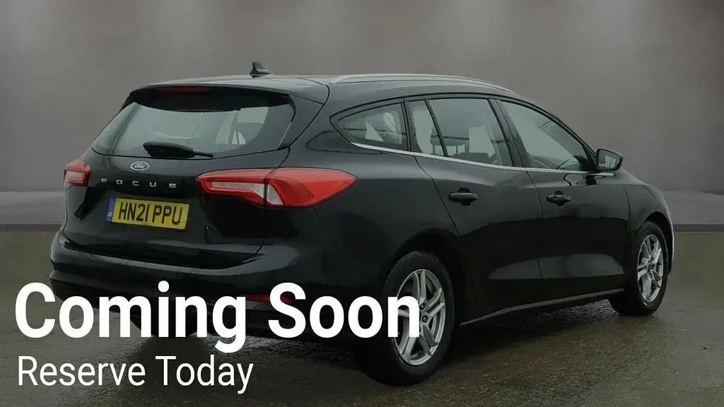 Used Ford Focus Zetec 125 HP (91 kW) 2021 Black Estate