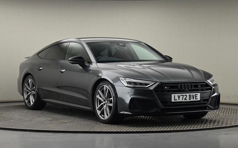 Daytona grey Used 2022 Audi S7 Sportback Black Edition Hatchback | £47,550 - Image 1/4