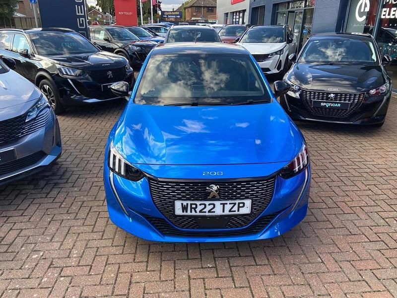 Blue Used 2022 Peugeot 208 GT Hatchback | £15,995 (Fair price) - Image 1/4