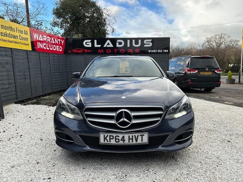 Used Mercedes E220 SE 177 HP (130 kW) 2014 Blue Sedan