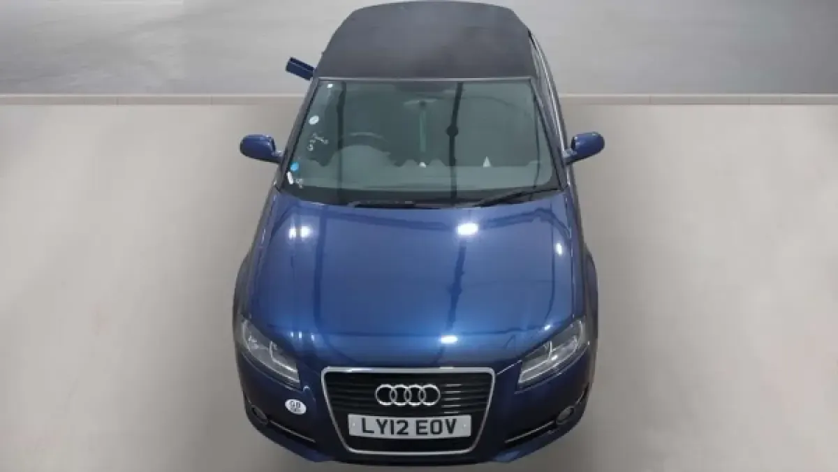 Used Audi A3 Cabriolet Sport 105 HP (77 kW) 2012 Blue Cabriolet