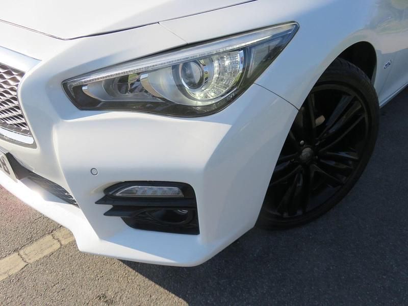 Used Infiniti Q50 Sport Tech 2015 White Sedan