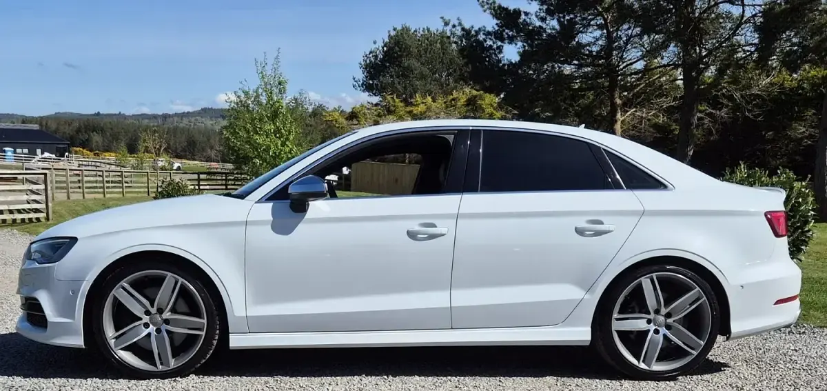 Used Audi S3 300 HP (220 kW) 2014 White Sedan