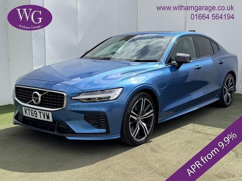 Blue Used 2020 Volvo S60 R-Design Sedan | £16,950 (Fair price) - Image 1/4