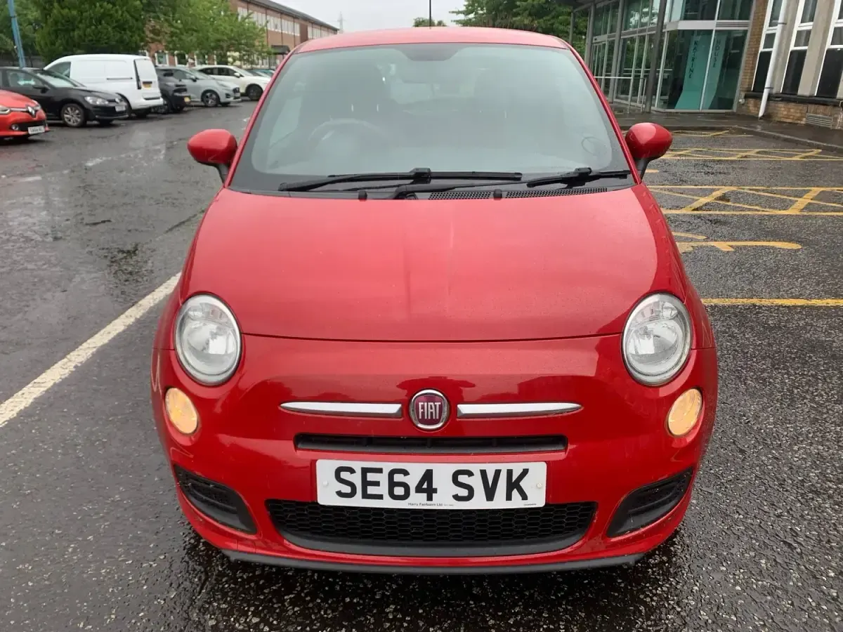 Used Fiat 500 S 69 HP (50 kW) 2015 Red Hatchback