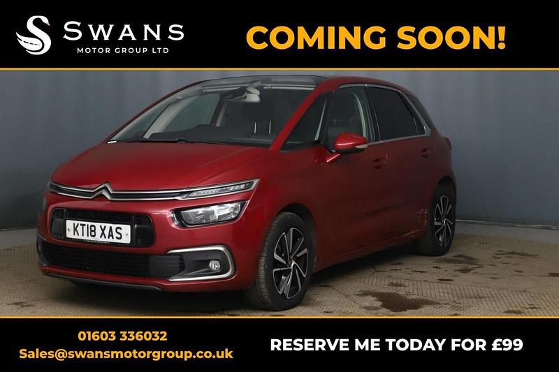 Używany Citroën C4 Flair 2018 Czerwony Minivan