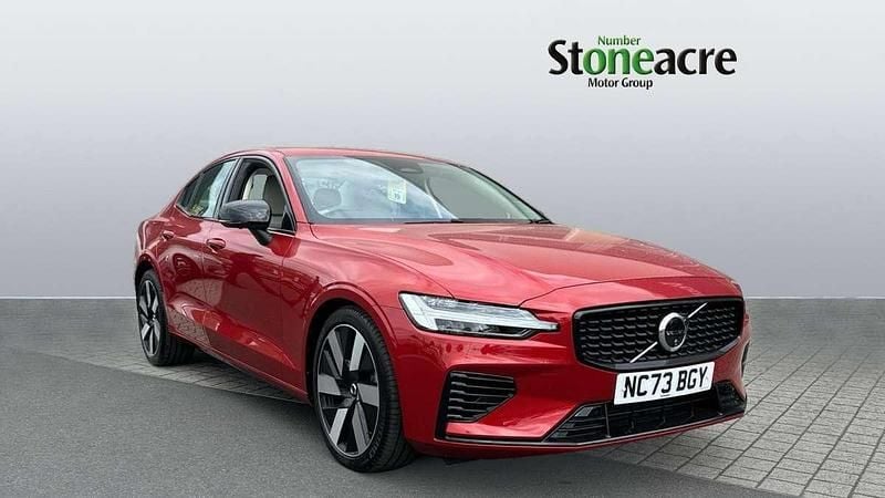 Red Used 2024 Volvo S60 Plus Sedan | £34,699 (Fair price) - Image 1/4