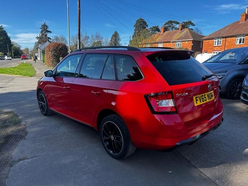 Used Skoda Fabia Monte Carlo 90 HP (66 kW) 2015 Red Estate