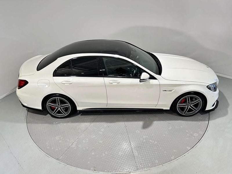 Used Mercedes C63S AMG AMG 2020 White Sedan