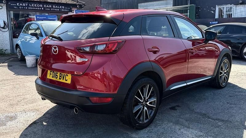 Begagnad Mazda CX-3 Inclusive 121 HK (88 kW) 2016 Röd SUV