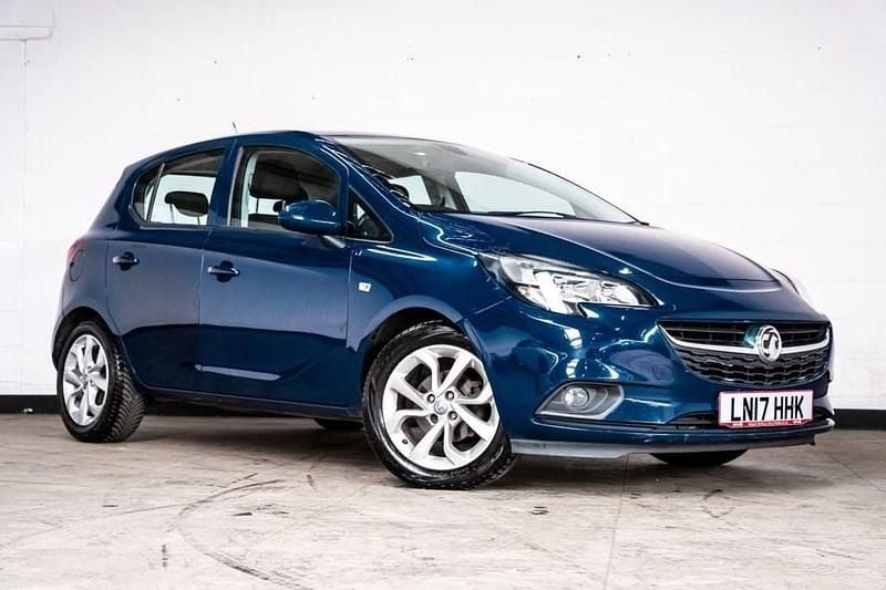 Blue Used 2017 Vauxhall Corsa Hatchback | £3,690 (Good price) - Image 1/4