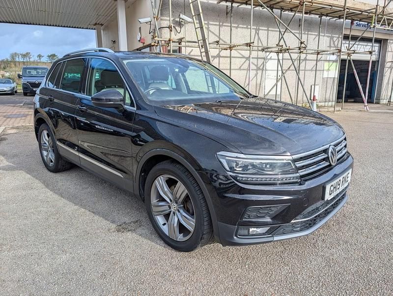 Used VW Tiguan SEL 2019 Black SUV