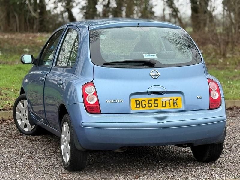 Used Nissan Micra SE 79 HP (58 kW) 2005 Blue Hatchback
