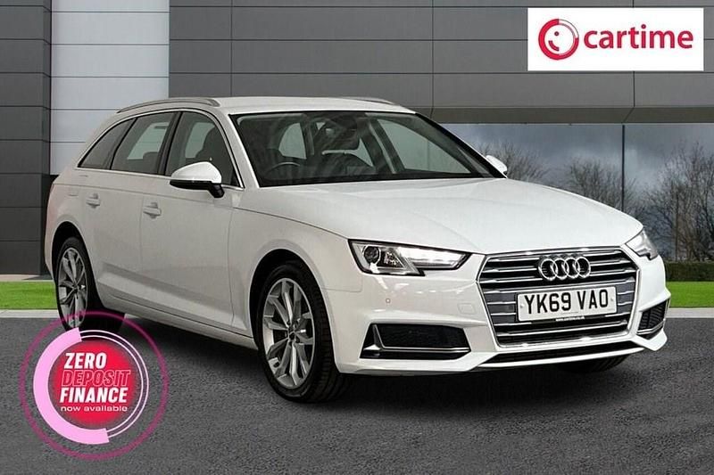 White Used 2019 Audi A4 Sport Estate | £16,599 (Good price) - Image 1/3