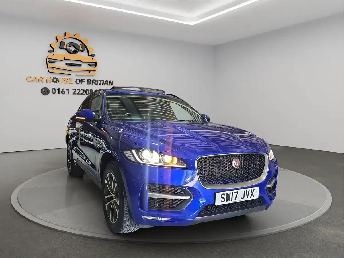Used Jaguar F-Pace R-Sport 180 HP (132 kW) 2017 Blue SUV