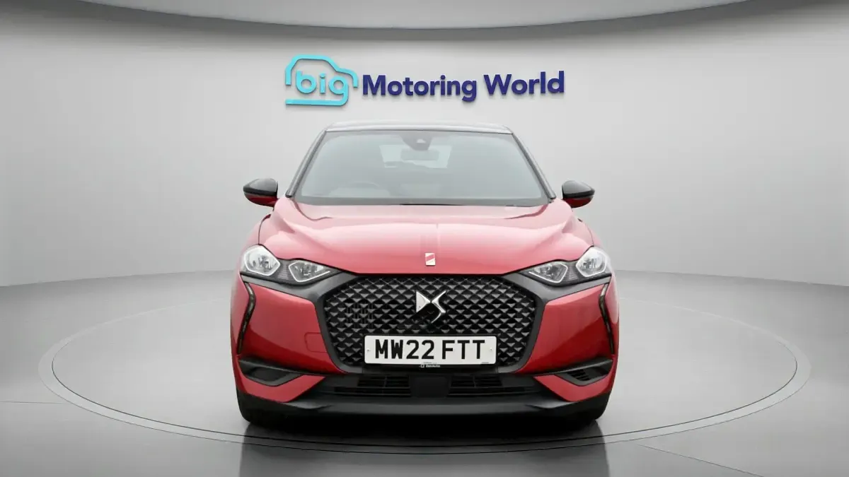 Used DS Automobiles DS3 Crossback Performance 100 HP (73 kW) 2022 Red SUV
