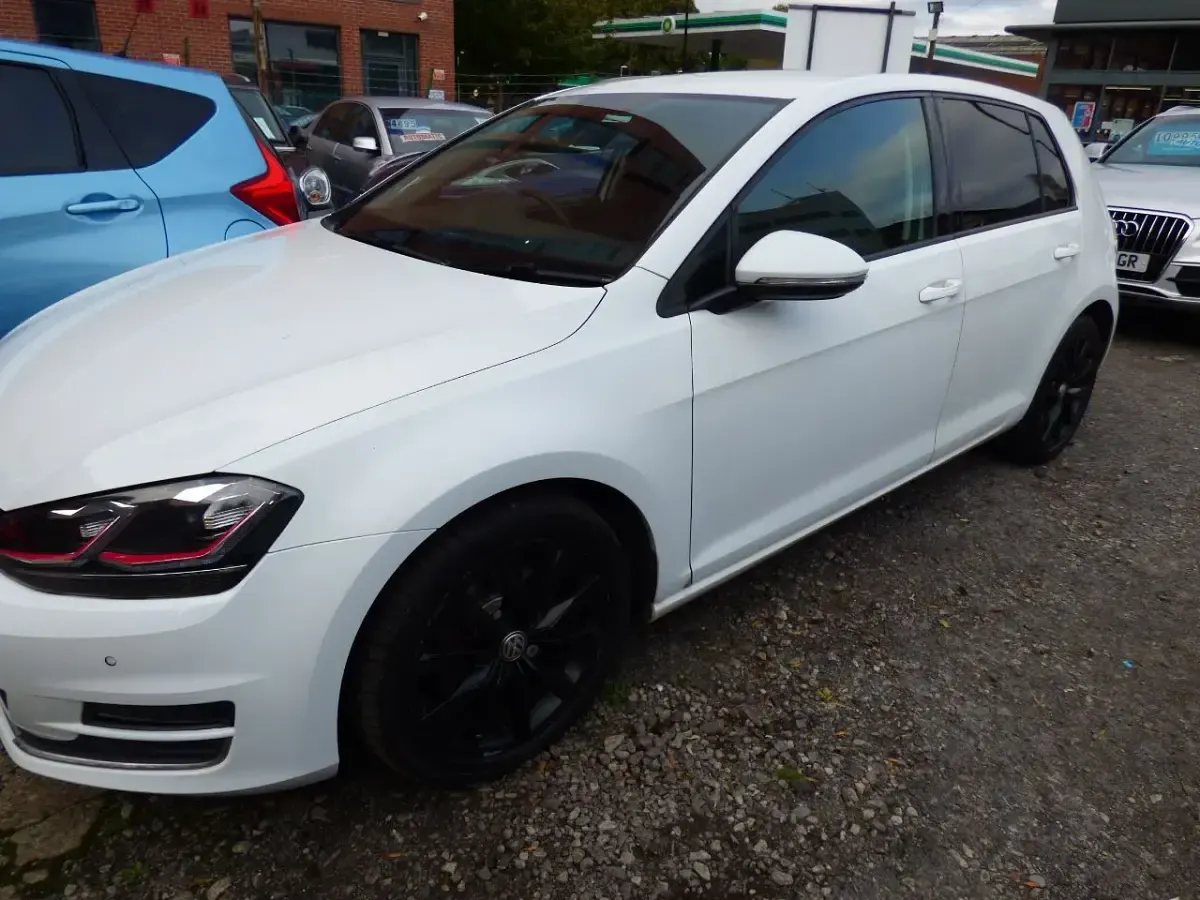 Used VW Golf VII GT 2015 White Hatchback