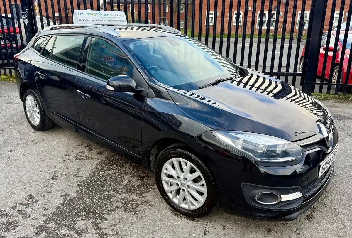 Used Renault Mégane GrandTour Dynamique 110 HP (80 kW) 2014 Black Estate