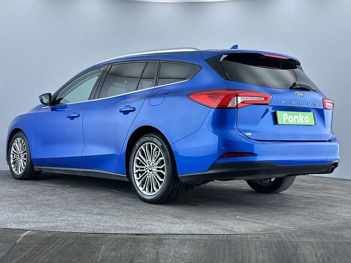 Used Ford Focus Titanium X 150 HP (110 kW) 2018 Blue Estate