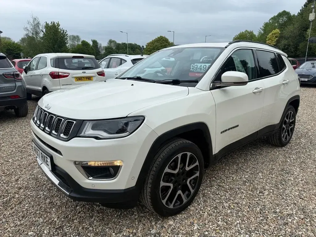 Used Jeep Compass Limited 140 HP (102 kW) 2018 White SUV